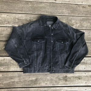 American Eagle Women’s Black Jean Jacket